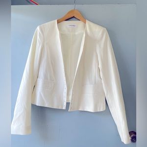 Calvin Klein White blazer